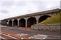 Railway viaduct by the Promenade