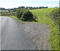 Field entrance, Usk Road