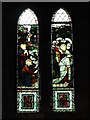 NY9166 : St. Michael's Church, Warden - stained glass window, nave (2) by Mike Quinn