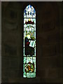 NY9166 : St. Michael's Church, Warden - stained glass window, chancel (3) by Mike Quinn