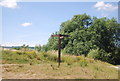 TQ7060 : Fingerpost, Leybourne Lakes Country Park by N Chadwick