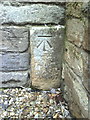 Benchmark on #36 East Street, next United Reformed Methodist Church