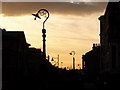 Glasgow: street lamps in Renfrew Street