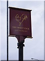 TQ6581 : The Orsett Cock Public House sign by Geographer