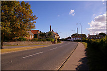 TG3433 : B1159, Bacton, Norfolk by Christine Matthews