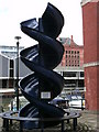 Sculpture at Buchanans Wharf