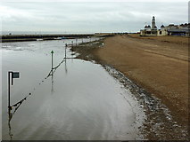 TR1768 : Herne Bay, low tide by pam fray