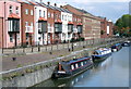 Narrowboats at Bathurst Basin