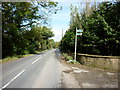 Looking north along Black Hill Road