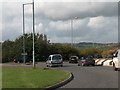 SK4383 : Roundabout with exit to Hackenthorpe on B6053 by Neil Theasby