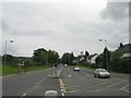 Looking up Cottingley New Road - Bradford Road