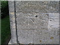 Long Bennington church bench mark