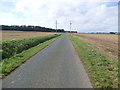 Minor road, Peat Hill, heading west