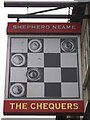 The Chequers, Pub Sign, Hoo St.Werburgh