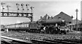 Express from North Wales entering Chester past the ex-GWR Locomotive Shed