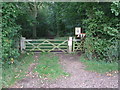 Entrance To Groton Wood