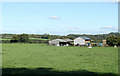 2010 : Outbuildings and fields, Whitelands Farm