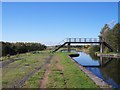 Footbridge over Leeds Liverpool Canal at Pennington