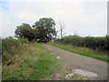 Track to Edgerley from Ponthen road junction