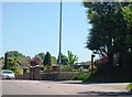 Footpath signposted south off the A2, top of Boyce