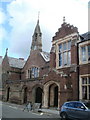 Clock and bell tower, Monmouth School