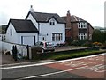 Dixton Road houses adjacent to  sports fields