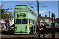 Jubilee class tram at Fleetwood Ash Street