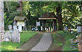 St Bartholomew, Burstow, Surrey - Churchyard & lychgate