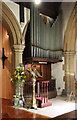 St John the Baptist, Crawley, Sussex - Organ