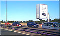 Big ad beside southbound M6