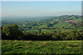 View north from Cwmcarvan Hill