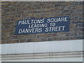 Street sign, Paulton