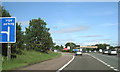 M6 North, Sandbach services turning