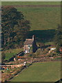 Cottage at Undertofts viewed from the opposite side of the Rivelin Valley