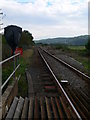 Main line track at Llanbadarn Fawr