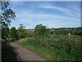 The road down to Winwick from West Haddon