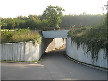 TQ7155 : Bridge near Hermitage Byway by David Anstiss