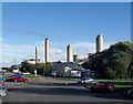 Chimneys on a Sunny Day