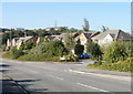 Cardiff : Heol Pontprennau houses adjacent to Cork Drive