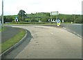 The Garroch roundabout on the A75