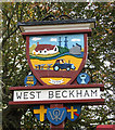 West Beckham village sign