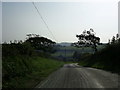 Looking down Conkland Hill