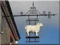 TQ5110 : Lamb Inn sign by Oast House Archive