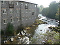 Converted mill beside the River Severn in Llanidloes