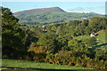 View to Skirrid and Sugar Loaf