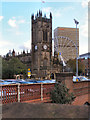 SJ8398 : Manchester Cathedral by David Dixon