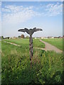 SU9478 : Signpost near Eton Wick by Jonathan Thacker