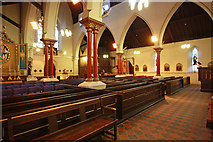 TQ3278 : St John the Evangelist, Larcom Street, Walworth, London SE17 - Interior by John Salmon