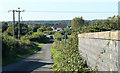 2010 : Parapet on a railway bridge carrying a minor road