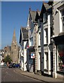 Buildings on Station Road, Okehampton